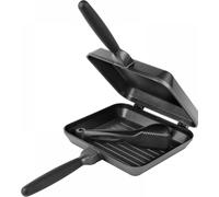 Sonik Sizzla Set De Ollas Múltiples Negro Antiadherente Camping Plegable 1 Pieza