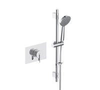 Sonique3 - Válvula termostática de ducha oculta con kit elevador cromado
