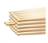 Sonix Percussion Plus PP103 - Baquetas (7 A, 12 pares), color marrón