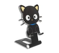 Sonix x Sanrio personaje Phone Stand | Muelle de escritorio de soporte de telfono celular ajustable | Chococat