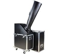 SONLED Máquina de cañón de Confeti Co2, Control Manual con Caja de Vuelo, cañón de Confeti de Boda para Discoteca, Fiesta en Escenario