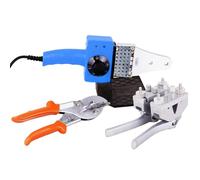 SONLED Máquina de Soldadura de Correa Redonda de PU, Máquina de fusión en Caliente de Correa de Poliuretano, Conector de Soldador de Correa de PU 300 ℃ (soldadora de Correa de PU+Tijera+Accesorio)