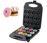 SONLED Máquina para Hacer donas, máquina para Hornear donas eléctrica Antiadherente de 1200 W, donas caseras fáciles y convenientes, Familia, Fiestas, pastelerías, Tiendas de té con Leche