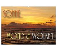 Sonne, Mond und Wolken (Wandkalender 2026 DIN A2 quer), CALVENDO Monatskalender: Dieser Kalender zeigt stimmungsvolle Himmelsgebilde