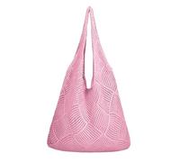 Sonnena Bolsos Tejidos Crochet, Bolso Playa Mujer, Bolso de Hombro Mujer, Grande para Playa, Bolsa de Ganchillo, Bolsos Informal Grande, para Picnic, Vacaciones, Compras, Viaje, Fiestas