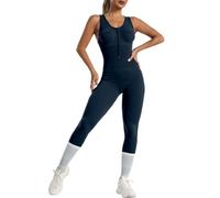 Sonnena Mono de una pieza para mujer Deportivo Mujer sin Costuras Jumpsuit Sexy Mono Ajustado sin espalda Elástico elegante Body Overol Monos de Una Sola Pieza Ropa Deportiva Gimnasio Fitness Yoga