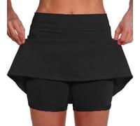 Sonnena Mujers Falda Deportiva con Pantalones Cortos Interiores Transpirable 2 en 1 Faldas con Bolsillo para Tenis Golf Correr Gimnasio Faldas de Tenis para Mujer Elegante Pantalones Cortos