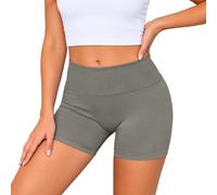 Sonnena Short Deportivo Cintura Alta Pantalon Corto Deporte Control de Barriga Pantalones Cortos Deportivos para Mujers Mallas Ciclistas Shorts para Yoga Fitness Gym