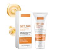Sonnencreme LSF 100,Sonnenschutzlotion,Anti-age und Feuchtigkeitsfeuchtigkeitsspendend Sunblock,Berberuhigend,Wasserfest,Nicht Fettt,mit UVA/UVB-Schutz,für Gesicht und Körper