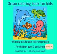 Sonnenkind Mandalas: OCEAN - Coloring Book Ages 3+: 42 Easy motifs | With coloring inspiration & Award (Evergreen)