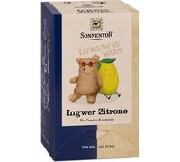 Sonnentor Infusión de Jengibre y Limón - 18 bolsitas de doble cámara Sonnentor