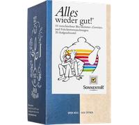 Sonnentor Pack Degustación de Infusiones de Hierbas Bio "¡Todo va a ir Bien!" - 30 g Sonnentor