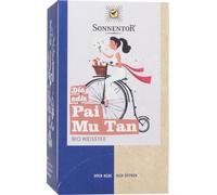 Sonnentor Té Blanco Pai Mu Tan - 20 bolsitas de té Sonnentor