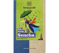Sonnentor Té Verde Bio - Sencha - Lo Herbáceo - 18 bolsitas de doble cámara Sonnentor