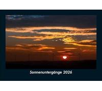 Sonnenuntergänge 2026 Fotokalender DIN A5: Monatskalender mit Bild-Motiven aus Fauna und Flora, Natur, Blumen und Pflanzen