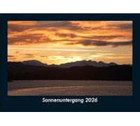 Sonnenuntergang 2026 Fotokalender DIN A5: Monatskalender mit Bild-Motiven aus Fauna und Flora, Natur, Blumen und Pflanzen