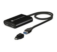 SoNNeT DisplayLink Dual 4K HDMI 2.0 Adapter for M1 Macs