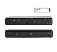 Sonnet Echo 13 Thunderbolt 5 [1 TB] SSD Dock-AlmacenamientoNVMe 6000MB/sintegrado, 4 Puertos Thunderbolt 5, 4 USB-A, 2.5Gb Ethernet, Pantalla 8K-Mac,Windows, Chromebook, iPad Pro