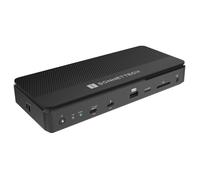 Sonnet Echo 13 Thunderbolt 5 SSD Dock 1TB con 4 puertos Thunderbolt 5, Puerto 2500 Mbit/s Ethernet, Lector de tarjetas de memoria, Carga de 140W y SSD PCIe 4.0 NVMe integrado de 1TB