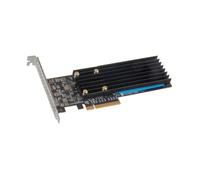 Sonnet Tarjeta Fusion M.2 NVMe SSD 2x4 PCIe [Silencio] - SSD no incluida - FUS-SSD-2X4-E3S