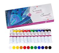 Sonnet Juego Pinturas Acrílicas | Botes Colores Acrílicos Para Pintar 5 X 75 ml | Pinta Y Decora Sobre Todas Superficies | Hechos Por Nevskaya Palitra