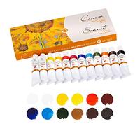 Sonnet Set Pinturas Óleo | 12x10ml en Tubos | Pinta y Decora Sobre Todas las Superficies | Hecha por Nevskaya Palitra