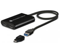 Sonnet usb3-dhdmi adaptador de cable de vídeo usb tipo a 2 x hdmi neg