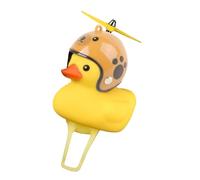 Sonnette De Vélo En Forme De Canard En Caoutchouc | Sonnette Lumineuse LED Jaune | Sonnerie Puissante Et Claire Pour Adultes Et, Décoration De Voiture En Forme De Canard En Caoutchouc Pour Enf