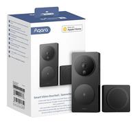 Videportero Aqara G4 Negro Reconocimiento facial IA 1080p 162° Full Glass IPX3 Alexa HomeKit