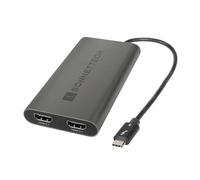 Sonnettech Adaptador Thunderbolt Dual HDMI 2.1 | Adaptador Thunderbolt 3 con doble HDMI 4K 2.1 y 8K compatible con edición de video, codificación y hojas de cálculo