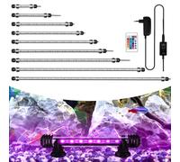 Sonnewelt Iluminación LED para acuario, 18 - 112 cm, para tanque de peces RGB, resistente al agua