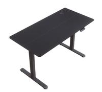 SONNI Escritorio eléctrico regulable en altura, 100 x 60 cm, motor sin escobillas con 3 funciones de memoria, sistema anticolisión y gestión de cables, mesa de pie para oficina en casa, carga de 60 kg