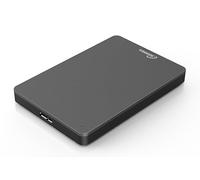 Sonnics 500GB Gris Oscuro Disco Duro Externo portátil de Velocidad de Transferencia ultrarrápida USB 3.0 para PC Windows, Apple Mac, Smart TV, Xbox One y PS4