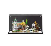 SONNIES Vitrina acrílica para Lego 10316 Rivendell Castle, caja a prueba de polvo, caja de almacenamiento, caja transparente, caja expositora compatible con Lego 10316 (solo funda, sin modelo) (3 mm)