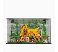 SONNIES Vitrina acrílica para Lego 43242 Blancanieves y los siete enanitos, caja a prueba de polvo, caja de almacenamiento, caja transparente, caja expositora compatible con Lego 43242 (solo funda,