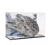 SONNIES Vitrina acrílica para Lego 75192 Millennium Falcon, caja a prueba de polvo, caja de almacenamiento, caja transparente, caja expositora compatible con Lego 75192 (solo funda, sin modelo)