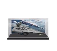 SONNIES Vitrina acrílica para Lego 75252 Star Destroyer, caja a prueba de polvo, caja de almacenamiento, caja transparente, caja expositora compatible con Lego 75252 (solo funda, sin modelo)