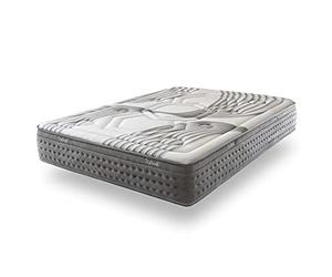 SonnoMATTRESS Colchón Classic Grafeno Muelles Ensacados Viscografeno 135x190x30cm - - Viscografeno termorregulador e ionizante, Soporte Firme y Confort Premium con Independencia de lechos