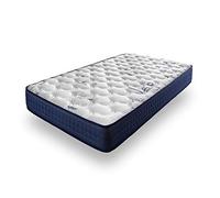 SonnoMATTRESS Colchón Infantil O’Clock 105x190 cm - Viscoelástica y HR Transpirable - Colchón Firme y Ergonómico para Niños y Jóvenes - Descanso Cómodo y Saludable - Diseño Juvenil y Alegre