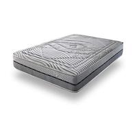 SonnoMATTRESS Colchón Viscografeno Dual Vintage Muelles Ensacados 120x180x30cm - Termorregulador e Ionizante, Confort Premium e Independencia de Lechos