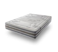 SonnoMATTRESS Colchón Viscografeno HR Magnetic Plata 120x200x30cm - Núcleo HR Firme y Adaptable, viscografeno ionizante y atérmico, Mejora la circulación y Descanso higiénico