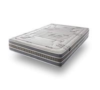 SonnoMATTRESS Colchón Viscografeno HR Magnetic Plata 70x200x30cm - Núcleo HR Firme y Adaptable, viscografeno ionizante y atérmico, Mejora la circulación y Descanso higiénico