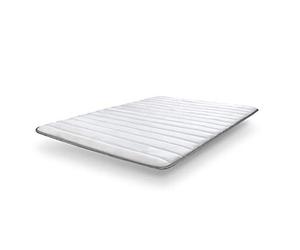 SonnoMATTRESS Topper Viscoelástico Aloe Vera Confort 67,5x180x3cm -Visco Suave Efecto Nube, Tejido Aloe Vera hipoalergénico, Transpirable 3D, Mejora el Confort y prolonga la Vida del colchón