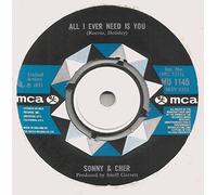 SONNY & CHER - all i ever need is you 45 rpm single