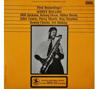 Sonny Rollins - First Recordings! - Prestige - BJS 4057, Bellaphon Records - BJS 4057