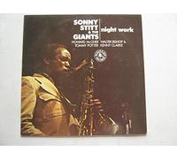 Sonny Stitt Night Work LP Black Lion BLP30154 EX/EX 1981 Dutch record in UK sleeve, vinyl is mint and unplayed