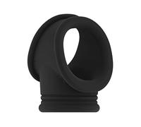 SONO Anillo pare Pene y Testículos No.48, Color Negro - 1 Unidad