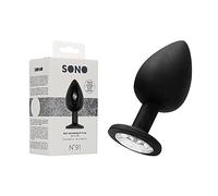 SONO Shots - N0. 91 - Self Penetrating Butt Plug - Black 117 ml