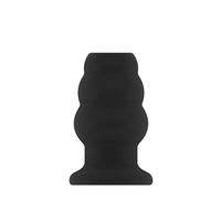 SONO Tapón Anal con Hueco No.49, Tamaño S, 3", Color Negro - 1 Unidad