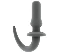 SONO Tapón Anal No.12, 4", Color Gris - 1 Unidad